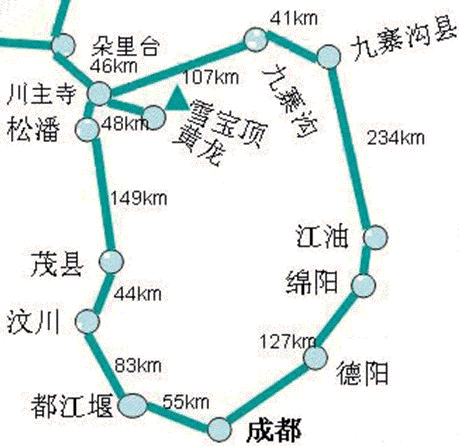 成都到九寨沟路况怎么样?
