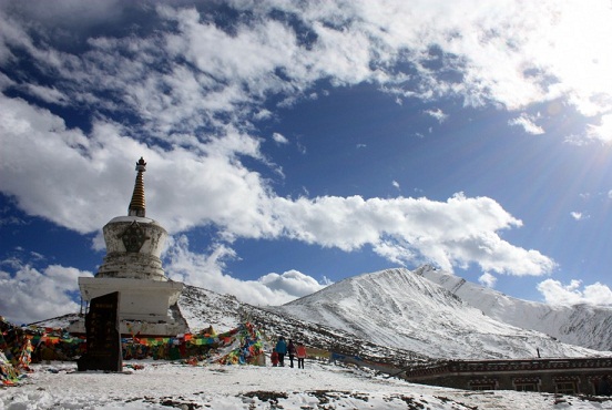 折多山风景